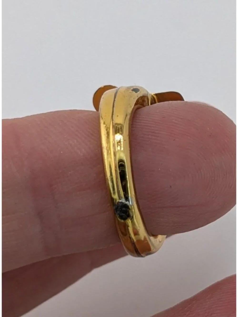 Gold Crown Kids Ring Plastic Costume Ring Princess Prince Dress Up Toy Jewelry